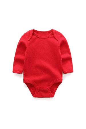 Sample pack 8a - 3 x  BR003 long sleeve bodysuits- random size and colour