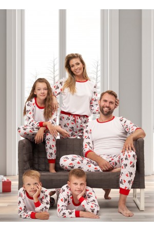 Discontinued Pattern no 16 Nine X ThermoActive 100% Polyester Women's Christmas Pyjama  (NO RETURNS)