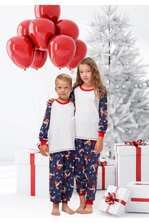 Discontinued Pattern no 13 Nine X 100% Cotton Children Christmas Pyjama (No returns)