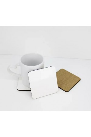 CS004 Sublimation Square Cork Coaster