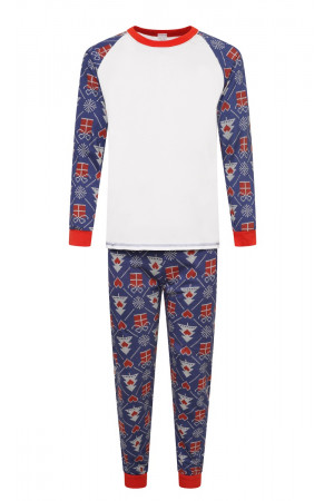 Discontinued INVERTED Pattern no 3 Nine X 100% Cotton Women's Christmas Pyjama (NO RETURNS)