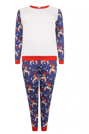Discontinued INVERTED Pattern no 13 Nine X 100% Cotton Women's Christmas Pyjama (NO RETURNS)