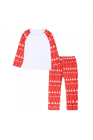 Sublimation Men's Soft Feel Polyester Christmas Pyjama 