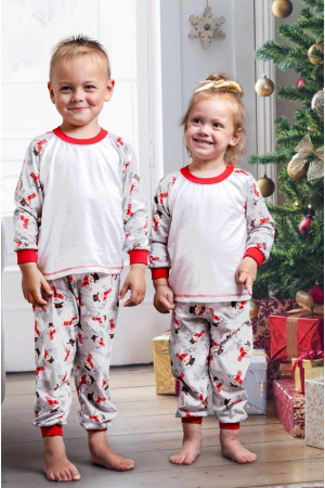 1 Snowman Pattern no 1 Nine X 100% Cotton Children Christmas Pyjama 