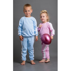 777 Blue Cotton Tracksuit with side panel 12/13 Years (to fit height 152cm)