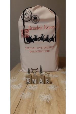 Nine X Xmas Sack Pattern No 2 100% polyester. Limited stock available!