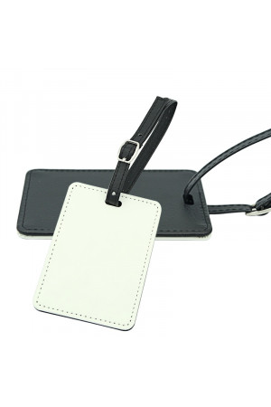 TR003 Sublimation PU Leather Luggage Tags