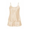 082 Plus Size Satin Cami Set S-6XL 8-24 Champagne 082 Plus Size Satin Cami Set S-6XL 8-24 Champagne