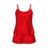 082 Plus Size Satin Cami Set S-6XL 8-24 Red 082 Plus Size Satin Cami Set S-6XL 8-24 Red